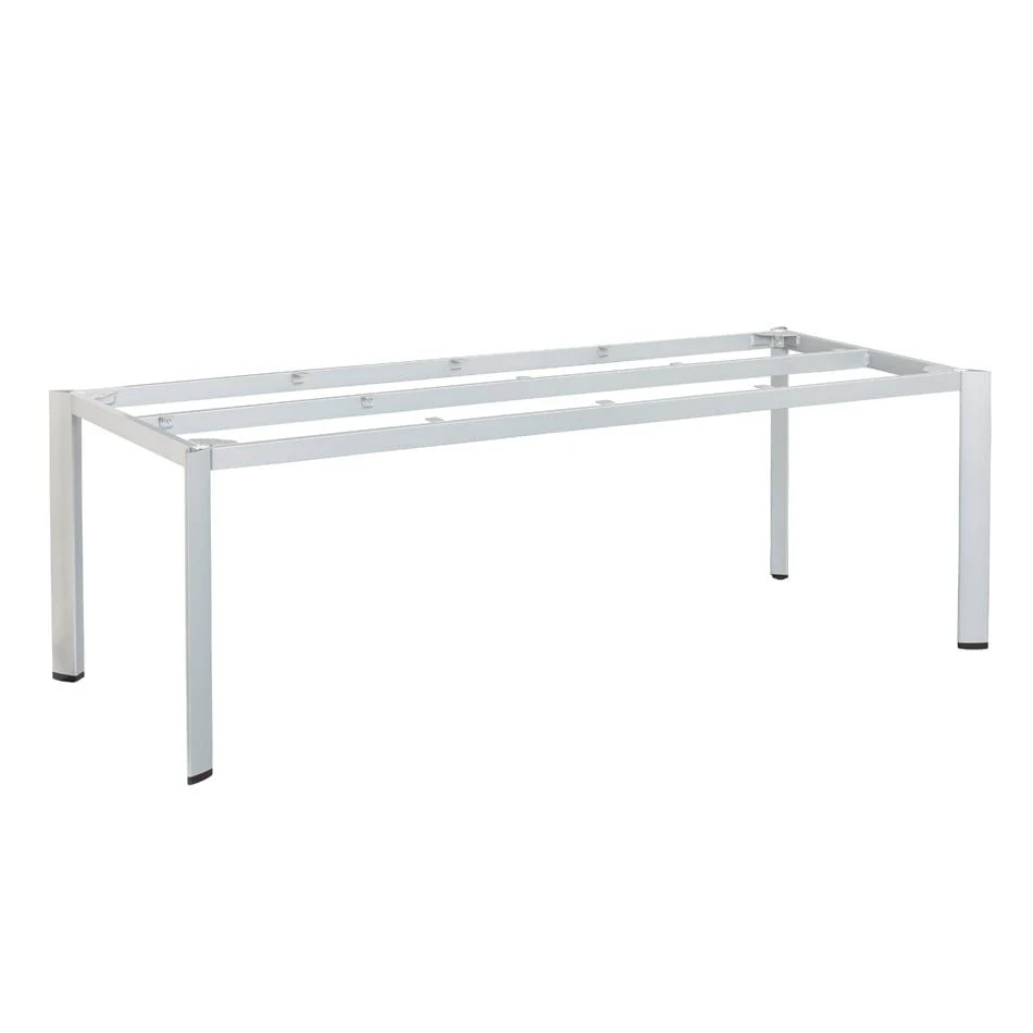 Kettler Edge Gartentisch-Gestell 220x95 cm Aluminium Silber Kettler Edge Gartentisch-Gestell 220x95 Cm Aluminium Silber -Kettler kettler hks edge tischgestell 220x95cm aluminium siber 1