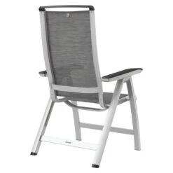 Kettler Forma II Klappsessel Aluminium/Textilene Silber/Graphit 8 Kettler Forma II Klappsessel Aluminium/Textilene Silber/Graphit -Kettler kettler hks forma ii multipositionssessel aluminium textilen silber graphit 7