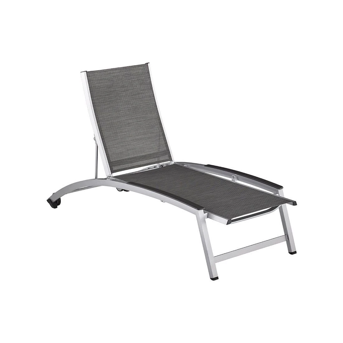 Kettler Forma II Gartenliege Aluminium/Textilen Silber/Graphit Kettler Forma II Gartenliege Aluminium/Textilen Silber/Graphit -Kettler kettler hks forma ii rollliege aluminium textilen 43306 1 1