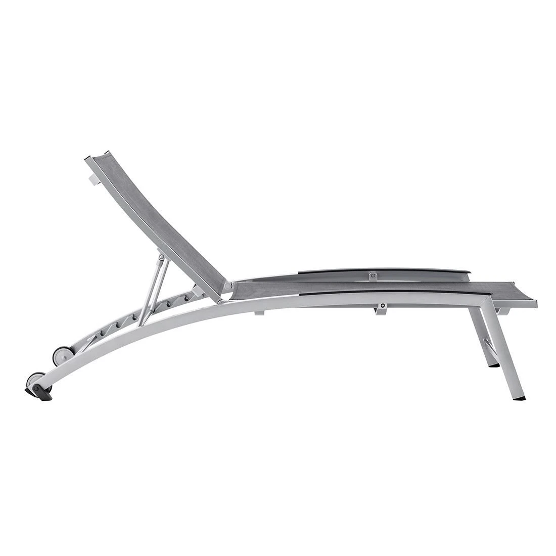 Kettler Forma II Gartenliege Aluminium/Textilen Silber/Graphit Kettler Forma II Gartenliege Aluminium/Textilen Silber/Graphit -Kettler kettler hks forma ii rollliege aluminium textilen 43306 4 1