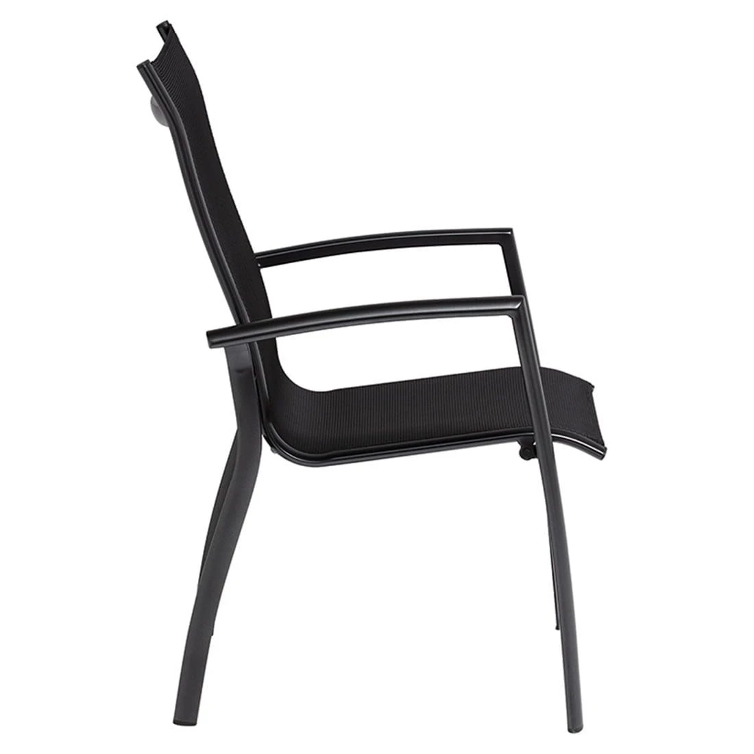 Kettler Legato Curve Stapelsessel Aluminium/Textilene Anthrazit Kettler Legato Curve Stapelsessel Aluminium/Textilene Anthrazit -Kettler kettler legato curve stapelsessel aluminium textilen 3