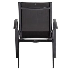 Kettler Legato Curve Stapelsessel Aluminium/Textilene Anthrazit 4 Kettler Legato Curve Stapelsessel Aluminium/Textilene Anthrazit -Kettler kettler legato curve stapelsessel aluminium textilen 4