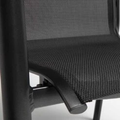 Kettler Legato Curve Stapelsessel Aluminium/Textilene Anthrazit 6 Kettler Legato Curve Stapelsessel Aluminium/Textilene Anthrazit -Kettler kettler legato curve stapelsessel aluminium textilen 6