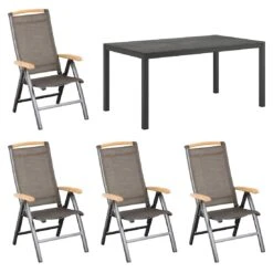 Kettler Memphis Gartenmöbel-Set 5-tlg. Tisch 160x90cm Anthrazit/Bronze 2 Kettler Memphis Gartenmöbel-Set 5-tlg. Tisch 160x90cm Anthrazit/Bronze -Kettler kettler memphis gartenmoebel set 5 tlg tisch 160x90cm 1494650 1