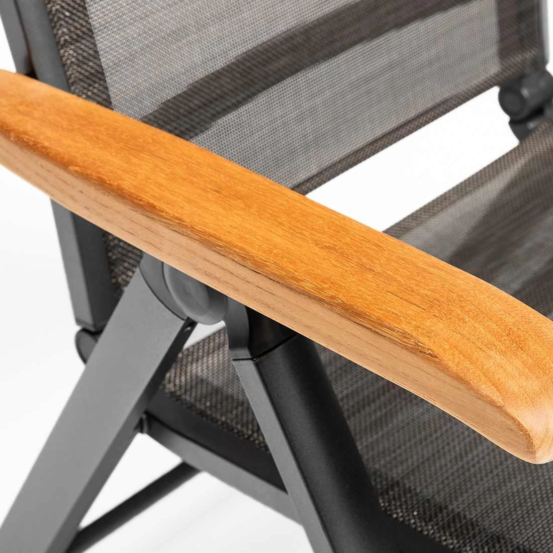 Kettler Memphis Klappsessel Aluminium/Textilene mit Teak-Armlehnen Anthrazit/Bronze Kettler Memphis Klappsessel Aluminium/Textilene Mit Teak-Armlehnen Anthrazit/Bronze -Kettler kettler memphis klappsessel alu textilen anthrazit bronze 10