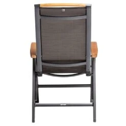 Kettler Memphis Klappsessel Aluminium/Textilene Mit Teak-Armlehnen Anthrazit/Bronze 9 Kettler Memphis Klappsessel Aluminium/Textilene Mit Teak-Armlehnen Anthrazit/Bronze -Kettler kettler memphis klappsessel alu textilen anthrazit bronze 8