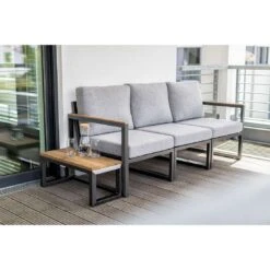 Kettler Ocean Skid Beistelltisch Aluminium/Teak Anthrazit/Teak 4 Kettler Ocean Skid Beistelltisch Aluminium/Teak Anthrazit/Teak -Kettler kettler ocean beistelltisch aluminium teak anthrazit teak 1183416 3