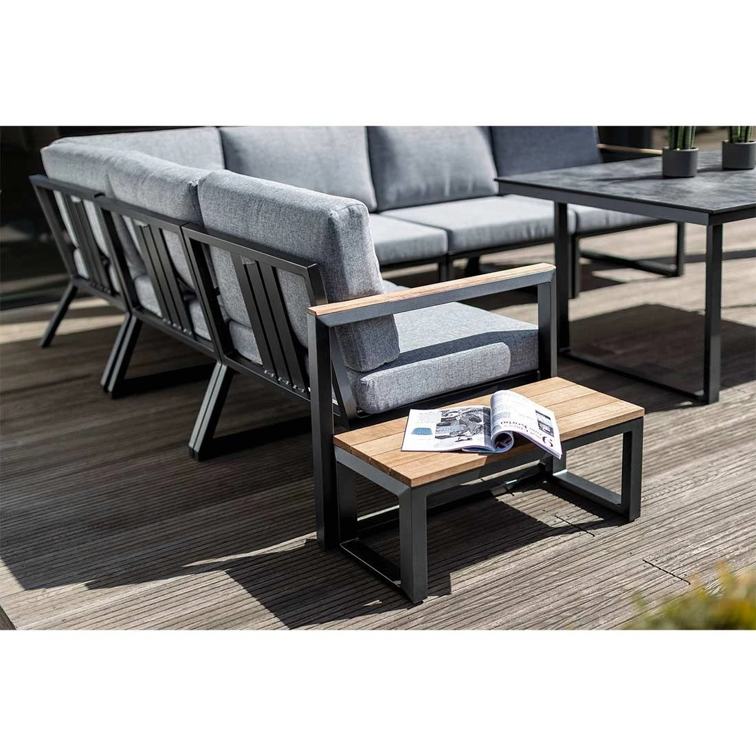 Kettler Ocean Skid Beistelltisch Aluminium/Teak Anthrazit/Teak Kettler Ocean Skid Beistelltisch Aluminium/Teak Anthrazit/Teak -Kettler kettler ocean beistelltisch aluminium teak anthrazit teak 1183416 4
