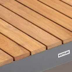 Kettler Ocean Skid Platform Gartensofa Mit Loungetisch Alu/Olefin Anthrazit/Hellgrau 5 Kettler Ocean Skid Platform Gartensofa Mit Loungetisch Alu/Olefin Anthrazit/Hellgrau -Kettler kettler ocean skid 2 sitzer lounge mit tisch 70x70cm 1395870 4