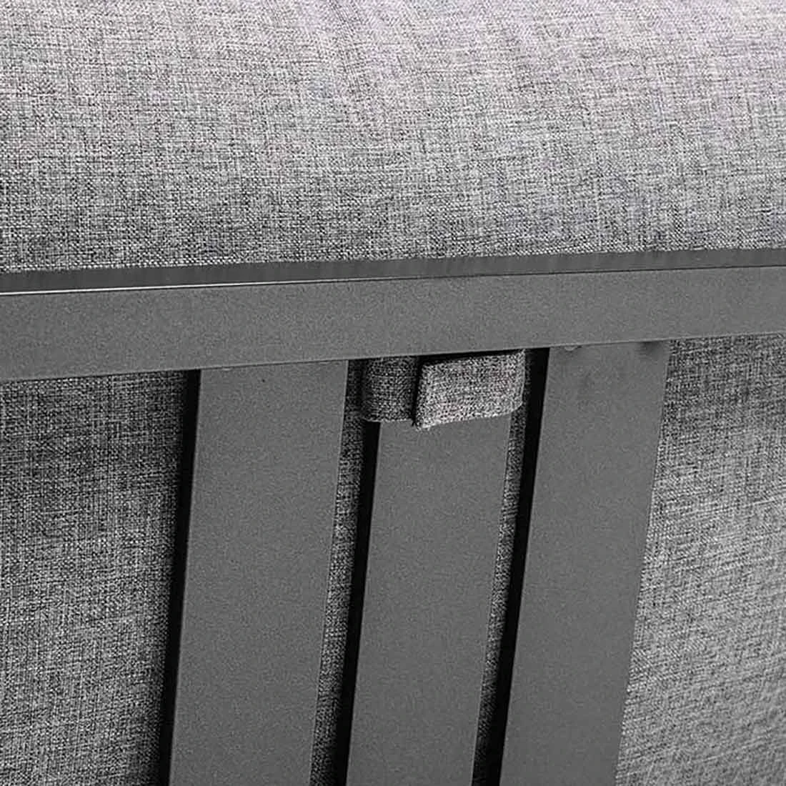 Kettler Ocean Skid Ecklounge 7-tlg. Aluminium/Olefin Anthrazit/Hellgrau Meliert Kettler Ocean Skid Ecklounge 7-tlg. Aluminium/Olefin Anthrazit/Hellgrau Meliert -Kettler kettler ocean skid dininglounge 7 tlg aluminium olefin 1351441 12