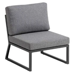 Kettler Ocean Skid Ecklounge 7-tlg. Aluminium/Olefin Anthrazit/Hellgrau Meliert 4 Kettler Ocean Skid Ecklounge 7-tlg. Aluminium/Olefin Anthrazit/Hellgrau Meliert -Kettler kettler ocean skid dininglounge 7 tlg aluminium olefin 1351441 3