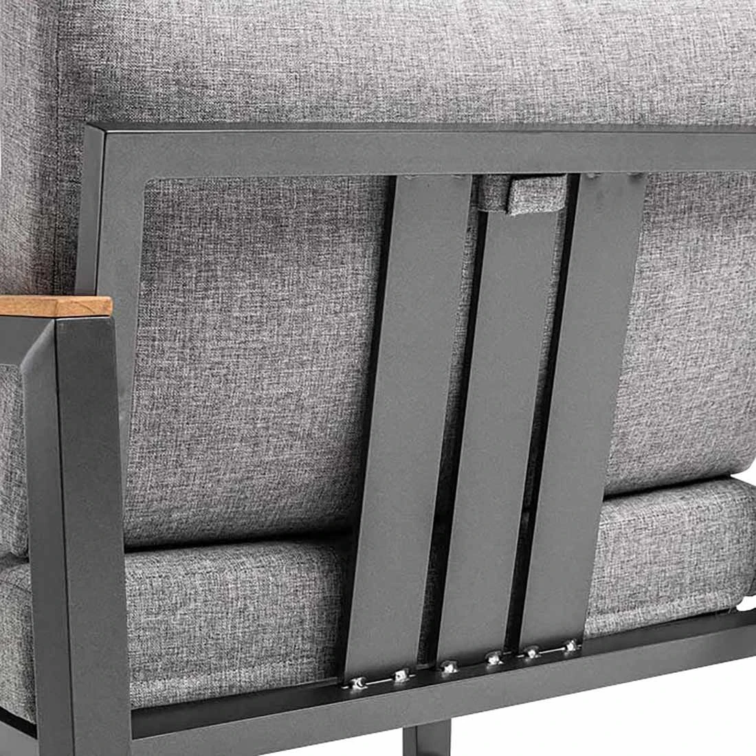 Kettler Ocean Skid Dininglounge 8-tlg. Aluminium/Olefin Anthrazit/Hellgrau Meliert Kettler Ocean Skid Dininglounge 8-tlg. Aluminium/Olefin Anthrazit/Hellgrau Meliert -Kettler kettler ocean skid dininglounge 8 tlg aluminium olefin 1351353 12