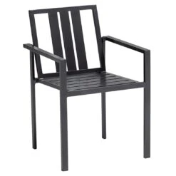 Kettler Ocean Skid Diningsessel Aluminium/Olefin Anthrazit/Hellgrau Meliert -Kettler kettler ocean skid diningsessel aluminium olefin 1369382 5