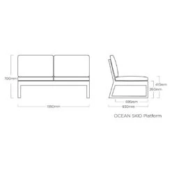 Kettler Ocean Skid Platform Ecklounge 7-tlg. Mit Loungetisch 70x70cm Alu/Olefin Anthrazit/Grau 14 Kettler Ocean Skid Platform Ecklounge 7-tlg. Mit Loungetisch 70x70cm Alu/Olefin Anthrazit/Grau -Kettler kettler ocean skid loungecke 7 tlg mit tisch 70x70cm 1395859 13
