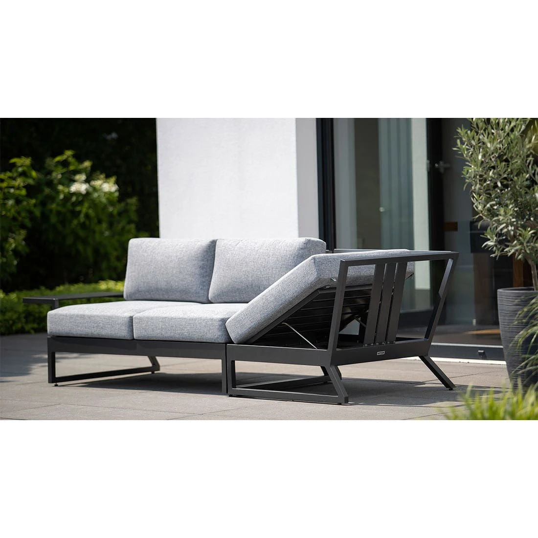 Kettler Ocean Skid Platform Gartensofa mit Ablage Aluminium/Olefin Anthrazit Kettler Ocean Skid Platform Gartensofa Mit Ablage Aluminium/Olefin Anthrazit -Kettler kettler ocean skid loungeecke 3 tlg mit tisch 61x24x27 vm 1393439 2