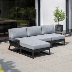 Kettler Ocean Skid Platform Ecklounge 5-tlg. + Tisch 61x27 Cm Alu/Olefin Hellgrau 8 Kettler Ocean Skid Platform Ecklounge 5-tlg. + Tisch 61x27 Cm Alu/Olefin Hellgrau -Kettler kettler ocean skid loungeecke 5 tlg mit tisch 61x27x24 cm 1393417 8