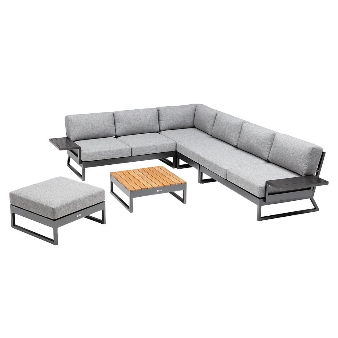 Kettler Ocean Skid Platform Ecklounge 8-tlg. Alu/Olefin Anthrazit Kettler Ocean Skid Platform Ecklounge 8-tlg. Alu/Olefin Anthrazit -Kettler kettler ocean skid loungeset 8 tlg mit loungetisch 1393483 1
