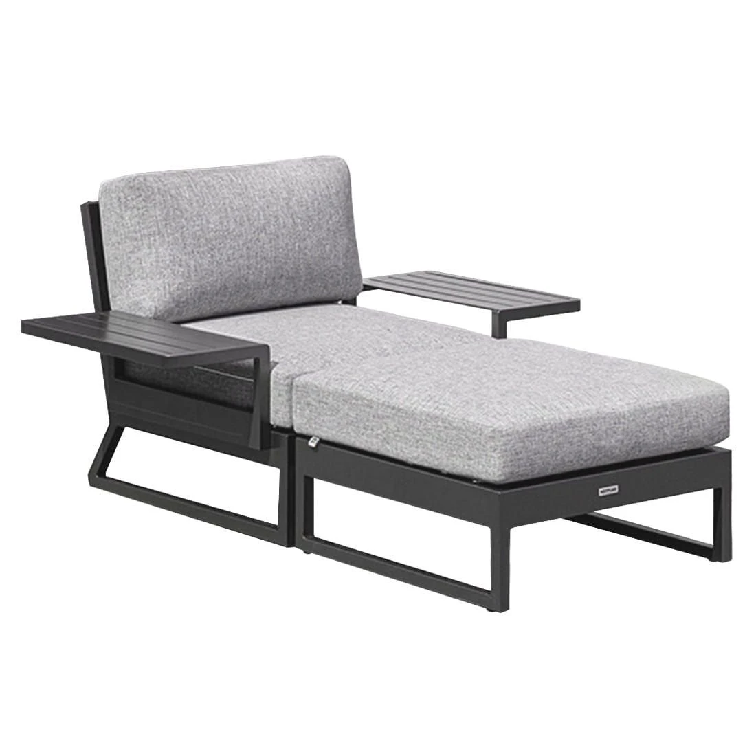 Kettler Ocean Skid Platform Loungesessel mit Hocker Alu/Olefin Anthrazit Kettler Ocean Skid Platform Loungesessel Mit Hocker Alu/Olefin Anthrazit -Kettler kettler ocean skid loungeset mit tisch 61x27x24cm 1393505 1