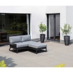 Kettler Ocean Skid Platform Gartensofa Aluminium/Olefin Anthrazit/Grau Meliert 12 Kettler Ocean Skid Platform Gartensofa Aluminium/Olefin Anthrazit/Grau Meliert -Kettler kettler ocean skid platform 2 sitzer lounge alu olefin 1368931 11