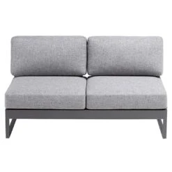 Kettler Ocean Skid Platform Gartensofa Aluminium/Olefin Anthrazit/Grau Meliert 4 Kettler Ocean Skid Platform Gartensofa Aluminium/Olefin Anthrazit/Grau Meliert -Kettler kettler ocean skid platform 2 sitzer lounge alu olefin 1368931 3