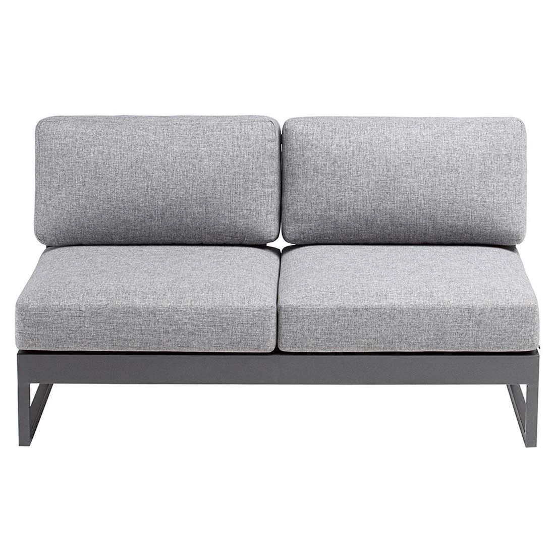 Kettler Ocean Skid Platform Gartensofa Aluminium/Olefin Anthrazit/Grau Meliert Kettler Ocean Skid Platform Gartensofa Aluminium/Olefin Anthrazit/Grau Meliert -Kettler kettler ocean skid platform 2 sitzer lounge alu olefin 1368931 3