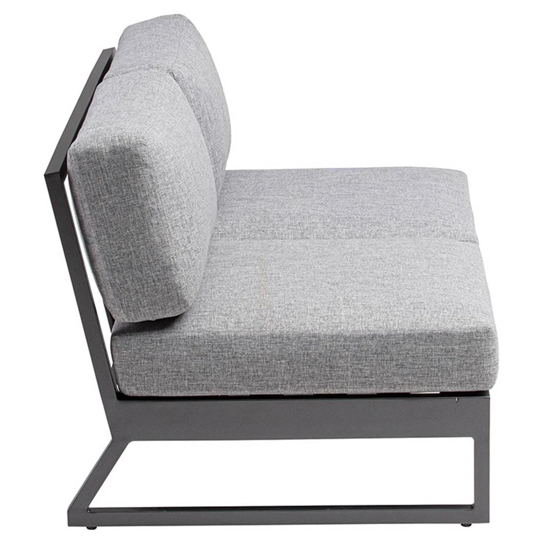 Kettler Ocean Skid Platform Gartensofa Aluminium/Olefin Anthrazit/Grau Meliert Kettler Ocean Skid Platform Gartensofa Aluminium/Olefin Anthrazit/Grau Meliert -Kettler kettler ocean skid platform 2 sitzer lounge alu olefin 1368931 4