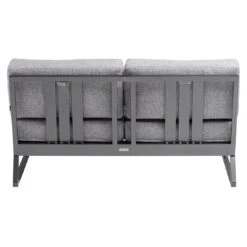 Kettler Ocean Skid Platform Gartensofa Aluminium/Olefin Anthrazit/Grau Meliert 6 Kettler Ocean Skid Platform Gartensofa Aluminium/Olefin Anthrazit/Grau Meliert -Kettler kettler ocean skid platform 2 sitzer lounge alu olefin 1368931 5