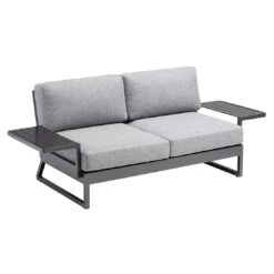 Kettler Ocean Skid Platform Gartensofa Aluminium/Olefin Anthrazit/Grau Meliert 7 Kettler Ocean Skid Platform Gartensofa Aluminium/Olefin Anthrazit/Grau Meliert -Kettler kettler ocean skid platform 2 sitzer lounge alu olefin 1368931 6