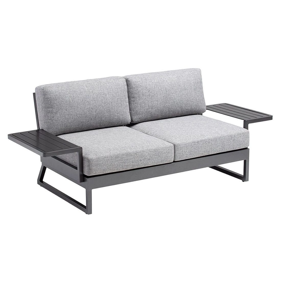 Kettler Ocean Skid Platform Gartensofa Aluminium/Olefin Anthrazit/Grau Meliert Kettler Ocean Skid Platform Gartensofa Aluminium/Olefin Anthrazit/Grau Meliert -Kettler kettler ocean skid platform 2 sitzer lounge alu olefin 1368931 6