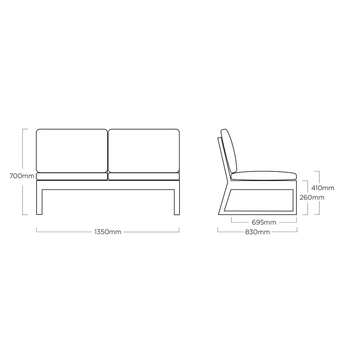Kettler Ocean Skid Platform Gartensofa Aluminium/Agora Anthrazit Matt/Brisa Kettler Ocean Skid Platform Gartensofa Aluminium/Agora Anthrazit Matt/Brisa -Kettler kettler ocean skid platform gartensofa aluminium acryl 1485003 7
