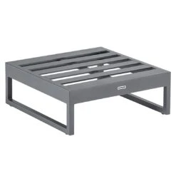 Kettler Ocean Skid Platform Hocker Aluminium/Agora Anthrazit Matt/Brisa 2 Kettler Ocean Skid Platform Hocker Aluminium/Agora Anthrazit Matt/Brisa -Kettler kettler ocean skid platform hocker aluminium acryl 1438396 3