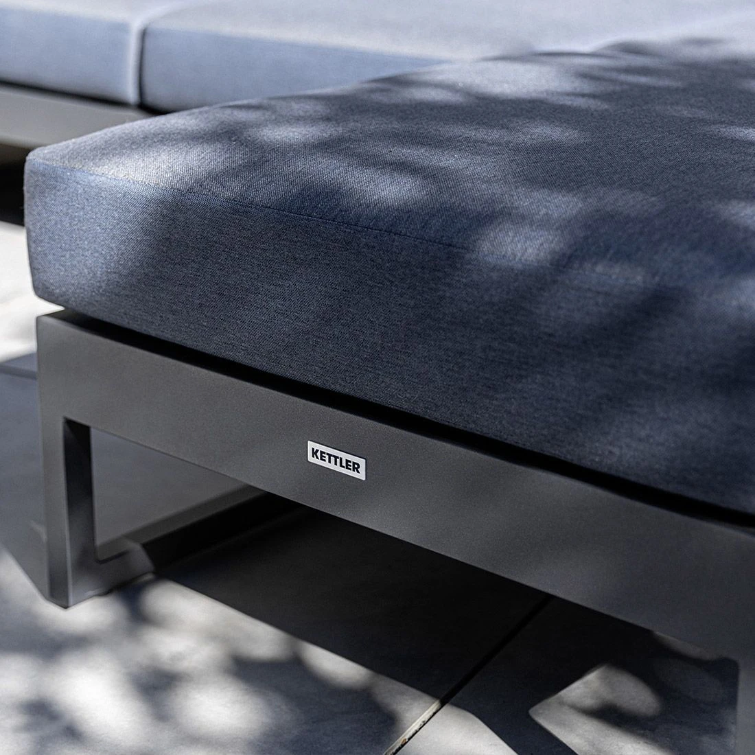 Kettler Ocean Skid Platform Hocker Aluminium/Agora Anthrazit Matt/Brisa Kettler Ocean Skid Platform Hocker Aluminium/Agora Anthrazit Matt/Brisa -Kettler kettler ocean skid platform hocker aluminium acryl 1438396 5