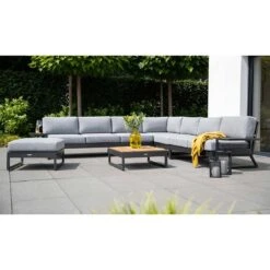 Kettler Ocean Skid Platform Loungehocker Aluminium/Olefin Anthrazit/Hellgrau Meliert 7 Kettler Ocean Skid Platform Loungehocker Aluminium/Olefin Anthrazit/Hellgrau Meliert -Kettler kettler ocean skid platform loungehocker aluminium olefin 1368942 6