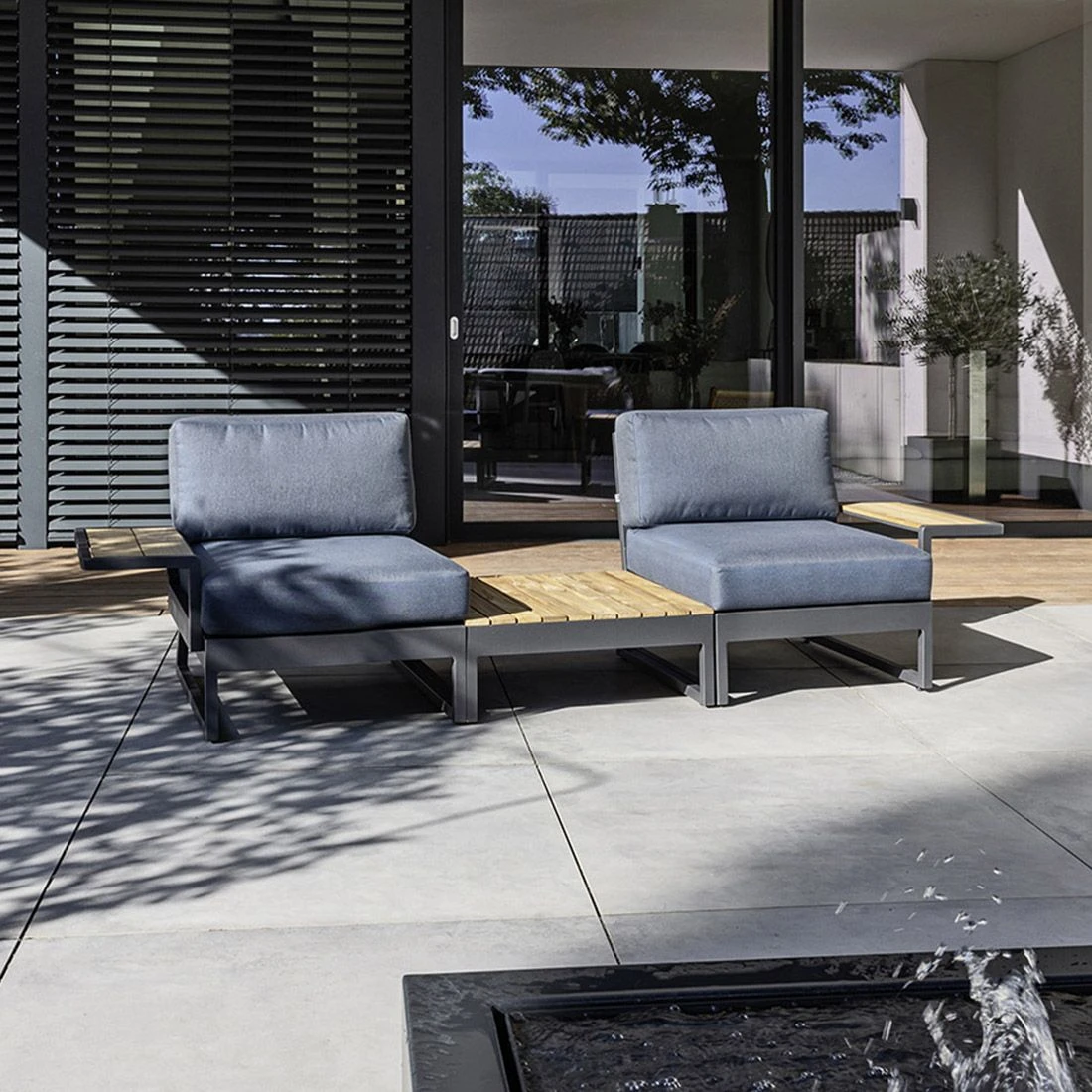 Kettler Ocean Skid Platform Loungeset Aluminium/Agora Anthrazit Matt/Brisa Kettler Ocean Skid Platform Loungeset Aluminium/Agora Anthrazit Matt/Brisa -Kettler kettler ocean skid platform loungeset aluminium agora 1491779 1