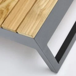 Kettler Ocean Skid Platform Loungetisch Aluminium/Teak Anthrazit Matt/Teak 4 Kettler Ocean Skid Platform Loungetisch Aluminium/Teak Anthrazit Matt/Teak -Kettler kettler ocean skid platform loungetisch aluminium teak 1438407 5