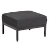 Kettler Pure Hocker Aluminium/Sunbrella Anthrazit/Sooty