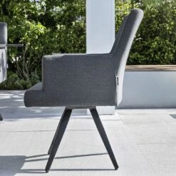 Kettler Pure Gartensessel Aluminium/Sunbrella Anthrazit/Sooty -Kettler kettler pure gartensessel aluminium sunbrella 1438726 7