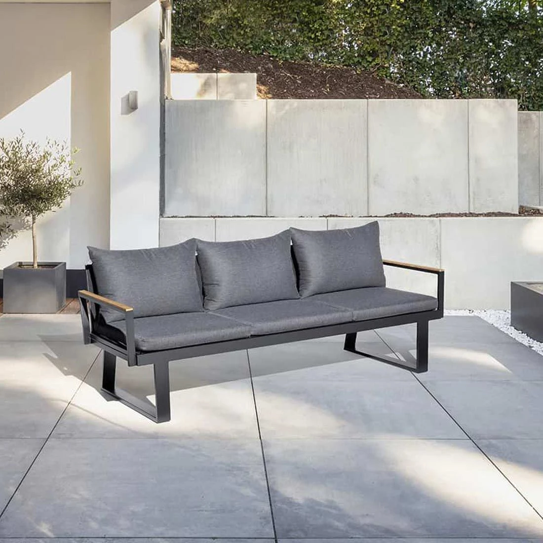 Kettler Rasmus Modular Gartensofa Aluminium/Teak Anthrazit/Teak Kettler Rasmus Modular Gartensofa Aluminium/Teak Anthrazit/Teak -Kettler kettler rasmus modular gartensofa aluminium teak 1494089 1