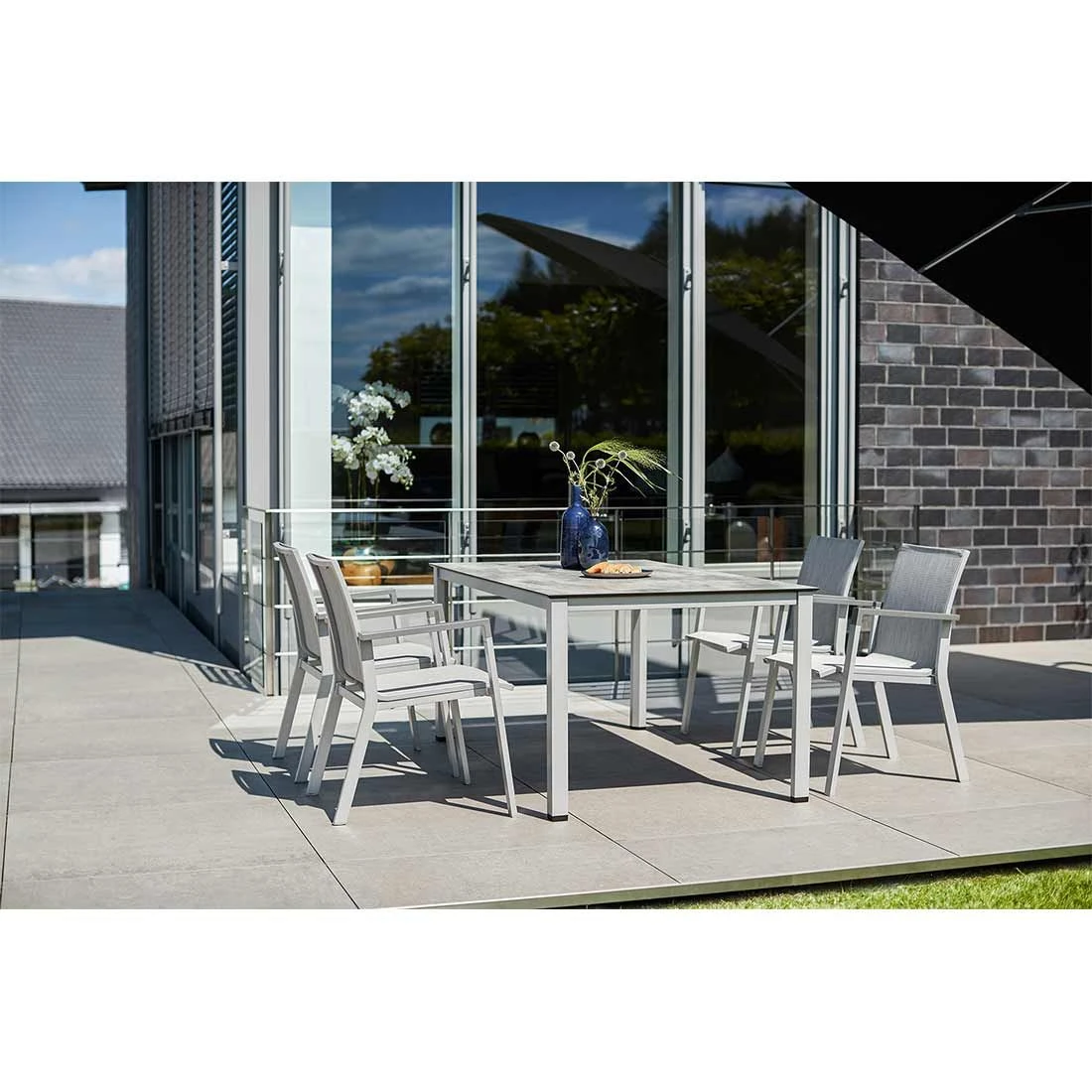 Kettler Rasmus Stapelsessel Aluminium/Outdoorgewebe Silber/Hellgrau Kettler Rasmus Stapelsessel Aluminium/Outdoorgewebe Silber/Hellgrau -Kettler kettler rasmus stapelsessel aluminium outdoorgewebe silber hellgrau 1287399 2