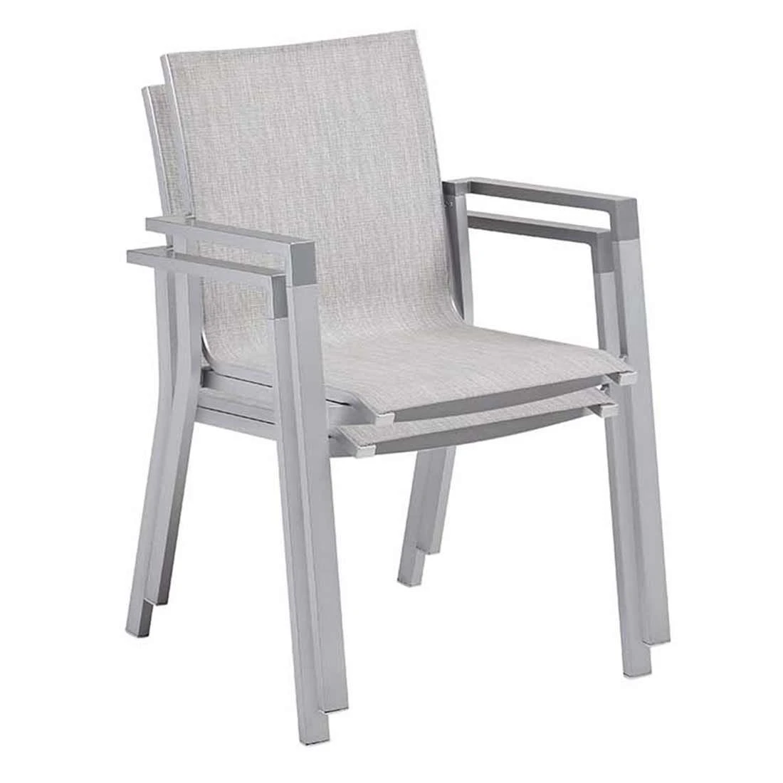 Kettler Rasmus Stapelsessel Aluminium/Outdoorgewebe Silber/Hellgrau Kettler Rasmus Stapelsessel Aluminium/Outdoorgewebe Silber/Hellgrau -Kettler kettler rasmus stapelsessel aluminium outdoorgewebe silber hellgrau 1287399 6