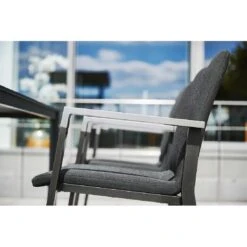 Kettler Rasmus Stapelsessel Aluminium/Sunbrella Anthrazit/Sooty -Kettler kettler rasmus stapelsessel aluminium sunbrella anthrazit sooty 1288059 6