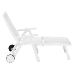 Kettler Roma Gartenliege Kunststoff Weiß 2 Kettler Roma Gartenliege Kunststoff Weiß -Kettler kettler roma gartenliege rollbar kunststoff weiss 01638 000 3