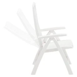 Kettler Roma Klappsessel Kunststoff Weiß 5 Kettler Roma Klappsessel Kunststoff Weiß -Kettler kettler roma gartenstuhl klappbar kunststoff weiss 01438 000 5