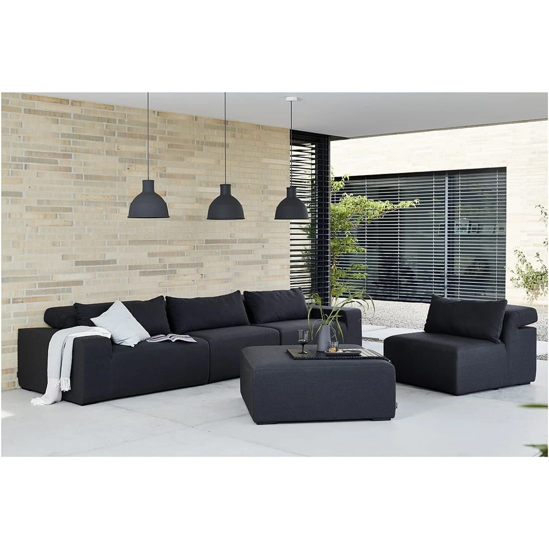 Kettler Royal Loungeset 5-tlg. Sunbrella Anthrazit Kettler Royal Loungeset 5-tlg. Sunbrella Anthrazit -Kettler kettler royal loungegruppe 5tlg sunbrella 1