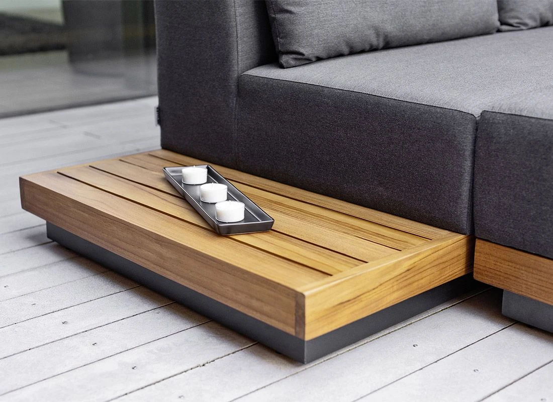 Kettler Royal Platform Loungebank Aluminium/Teak/Sunbrella Anthrazit/Sooty Kettler Royal Platform Loungebank Aluminium/Teak/Sunbrella Anthrazit/Sooty -Kettler kettler royal platform loungebank aluminium teak sunbrella 1438275 10