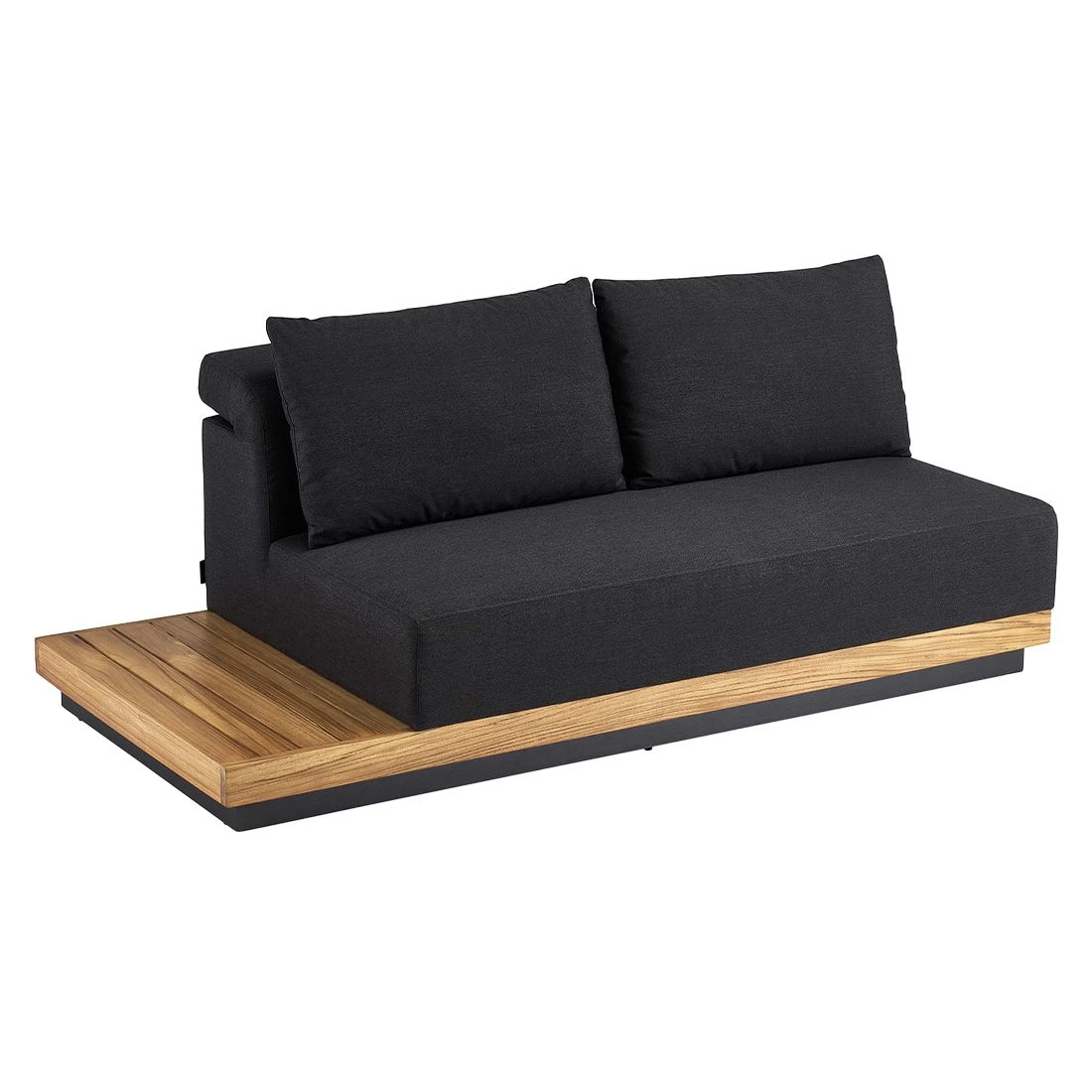 Kettler Royal Platform Loungebank Aluminium/Teak/Sunbrella Anthrazit/Sooty Kettler Royal Platform Loungebank Aluminium/Teak/Sunbrella Anthrazit/Sooty -Kettler kettler royal platform loungebank aluminium teak sunbrella 1438275 2