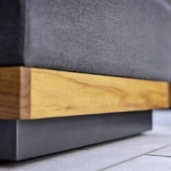 Kettler Royal Platform Loungehocker Aluminium/Teak/Sunbrella Anthrazit/Sooty 3 Kettler Royal Platform Loungehocker Aluminium/Teak/Sunbrella Anthrazit/Sooty -Kettler kettler royal platform loungehocker aluminium teak sunbrella 1438253 3