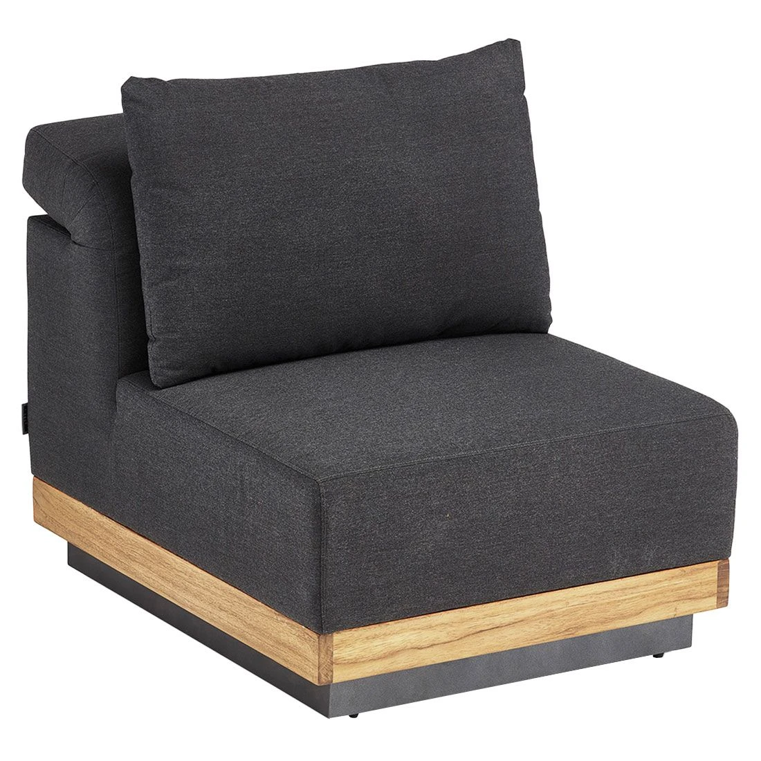 Kettler Royal Platform Mittelmodul Aluminium/Teak/Sunbrella Anthrazit/Sooty Kettler Royal Platform Mittelmodul Aluminium/Teak/Sunbrella Anthrazit/Sooty -Kettler kettler royal platform mittelmodul aluminium teak sunbrella 1438231 1