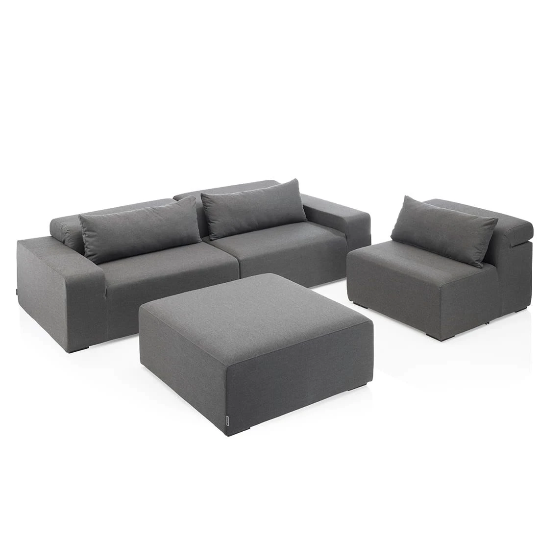 Kettler Royal Loungeset 4-tlg. Sunbrella Anthrazit Kettler Royal Loungeset 4-tlg. Sunbrella Anthrazit -Kettler kettler royal sofagruppe 4tlg sunbrella 1