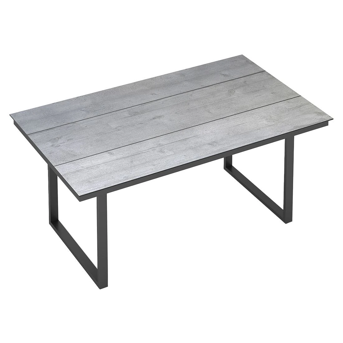 Kettler Skate Gartentisch 160x95cm Aluminium/HPL Anthrazit/Grau mit Fräsung Kettler Skate Gartentisch 160x95cm Aluminium/HPL Anthrazit/Grau Mit Fräsung -Kettler kettler skate gartentisch 160x95cm aluminium hpl 1478733 2